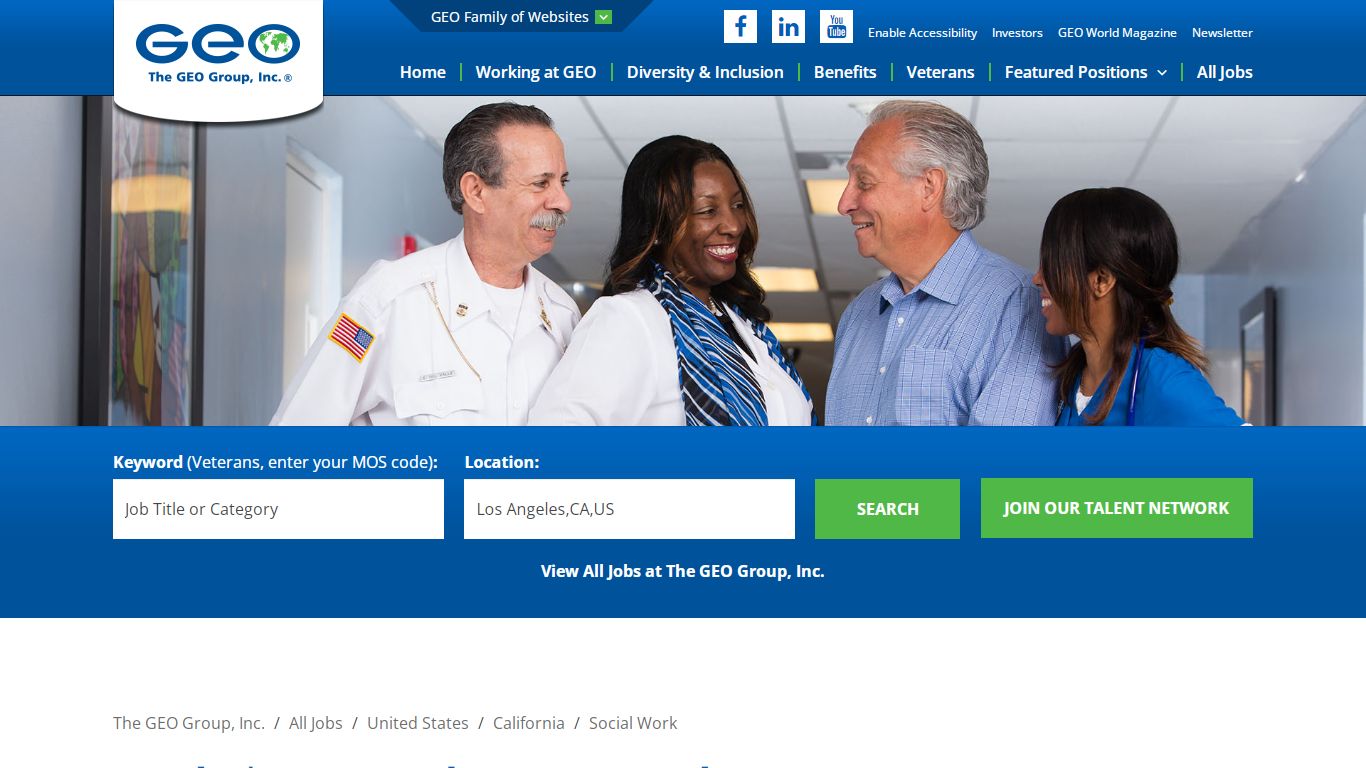 Jobs in Los Angeles, CA, US at The GEO Group, Inc.